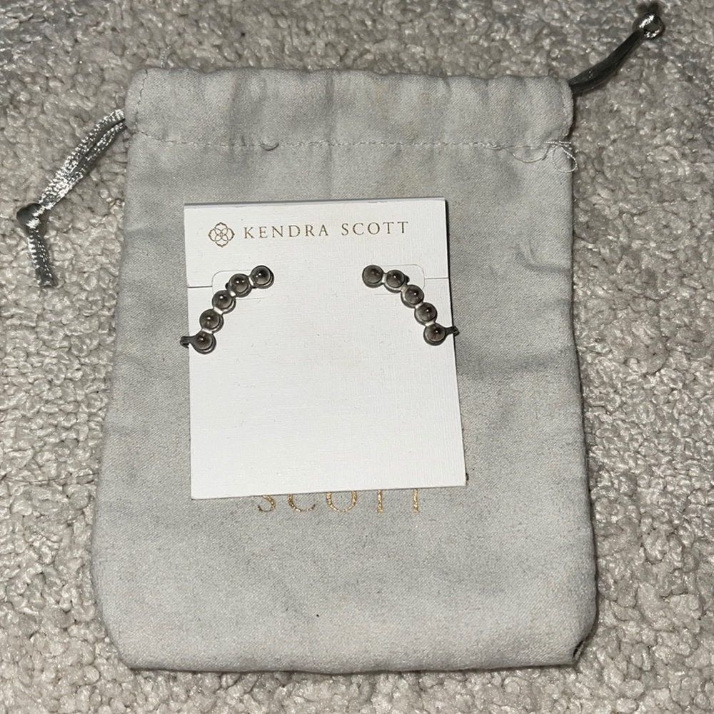 Kendra Scott war climber stud earrings